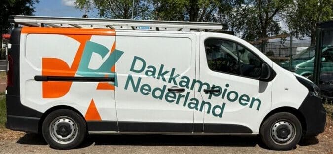 Dakkampioen Nederland bus Dakkampioen Nederland bus zijaanzicht