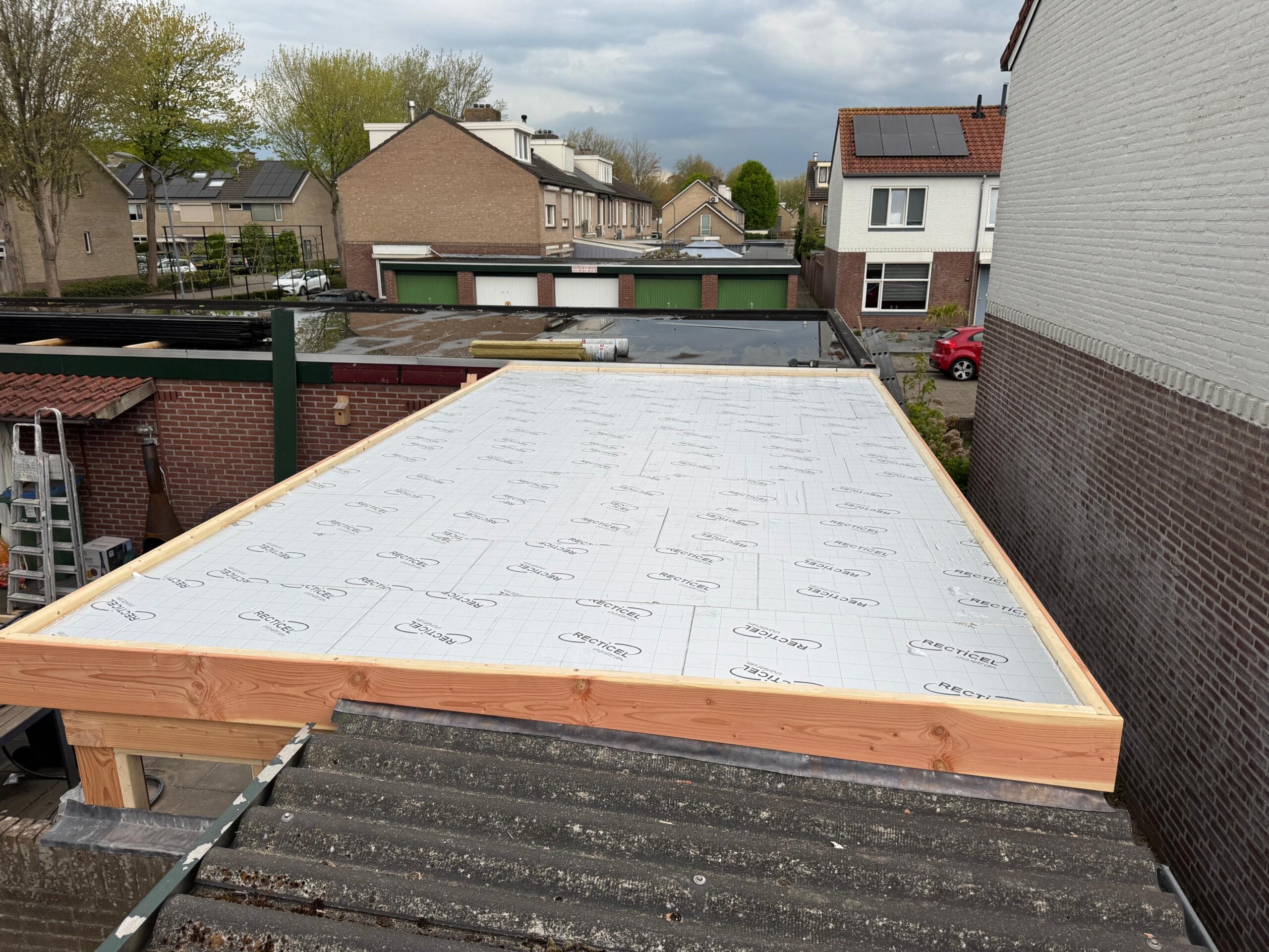 Plat dak isolatie Plat dak isolatie